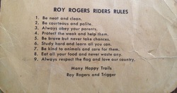 Roy Rogers Membership Card - Genealogy Research & Education